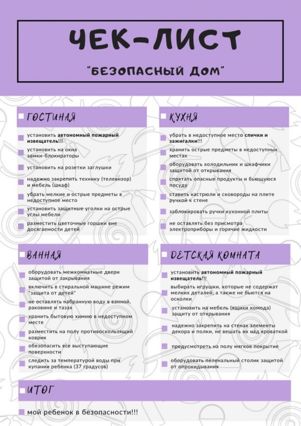 безопасный дом