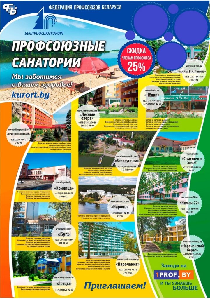 профсоюзные санатории