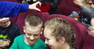 в актовом зале