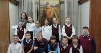 дети в музее