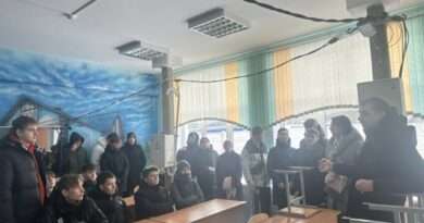 учащиеся на профориентации