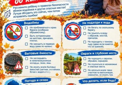 ОСВОД: о чем говорить с детьми до каникул чек-лист